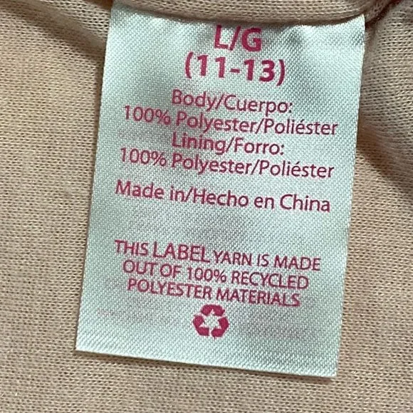 No Boundaries Teddy Style Cream Colored Jacket Size Juniors 11-13/Large - Picture 11 of 12